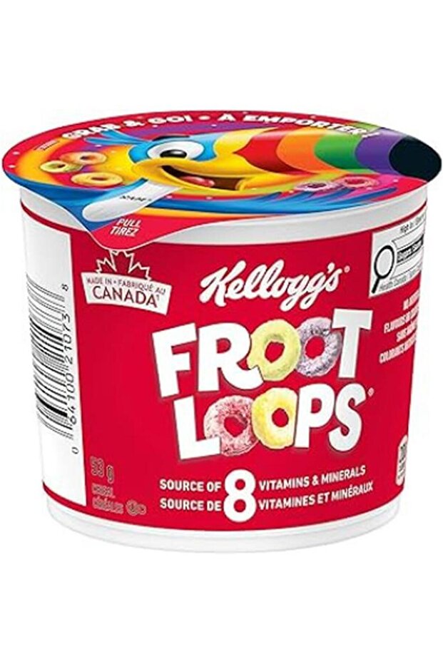 froot loops cereal cup 53g
