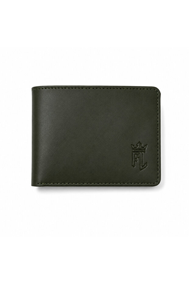 Men's Genuine Leather Bifold Wallet with ID Window, Multiple Card Slots, Cash Compartment, Slim Classic Purse for Everyday Use and Gift
