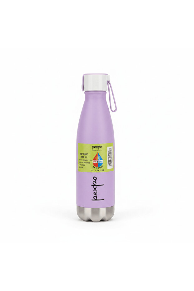 Espresso Stainless Steel Vacuum Insulated Water Bottle - 500 ml – Lavender
