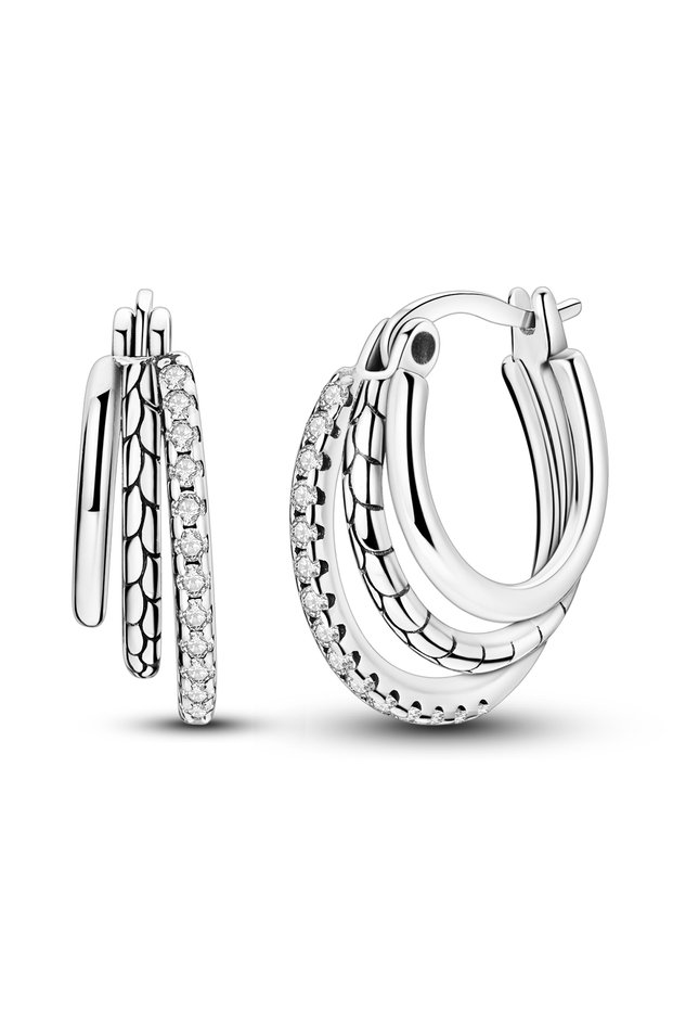KTE415 925 Silver Hoop Earring For Woman Butterfly Heart Original Pendientes Fashion Jewelry