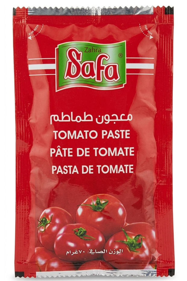 Safa Tomato Paste (18/20) 50x70gr