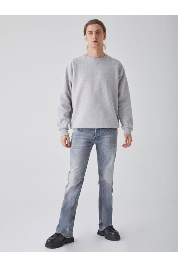 Tınman Medium Gray Trousers