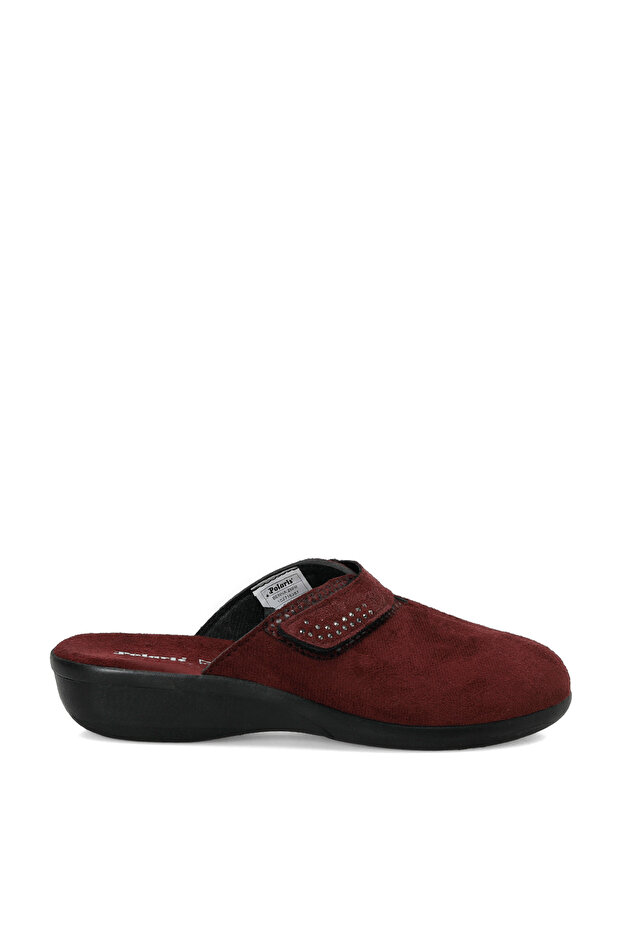 Benna.Z Burgundy Women's House Slippers