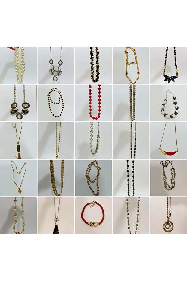 European Origin Antique Necklace 43 Pieces