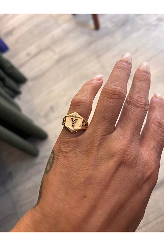 Y Letter Pinky Ring