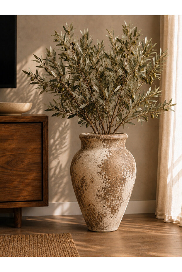 Aurelia Textured Decorative Vase 30 cm