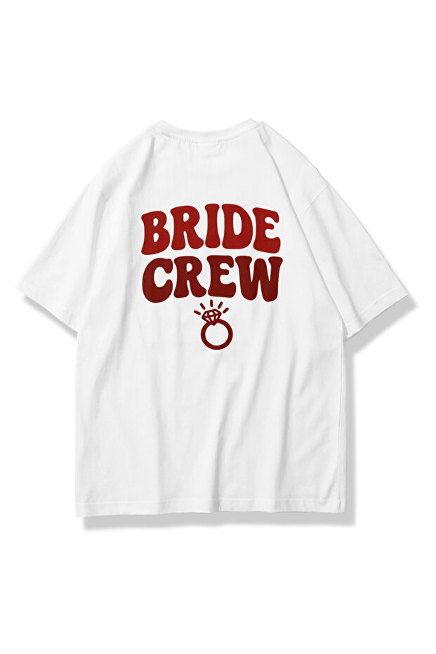 Women's Bride Crew Tshirt White