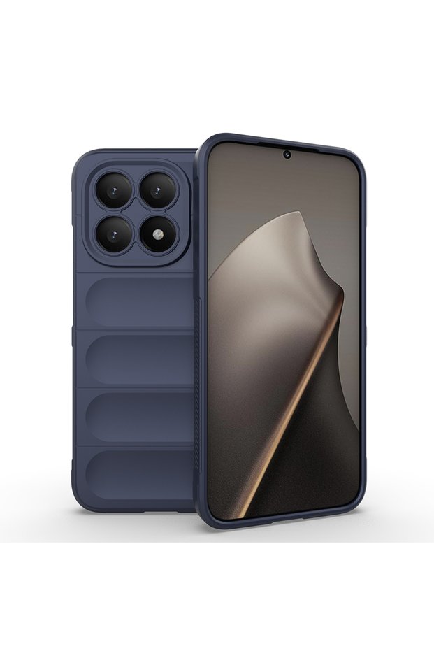 Xiaomi 15t Case with Camera Protection Flexible Silicone Finger Strip