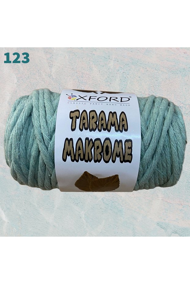 Tarama Macrame 5 mm - 123 Mint