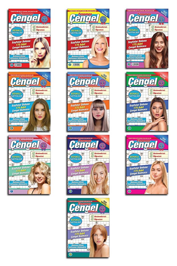 Fenomen Çengel Bulmaca 10'lu Set
