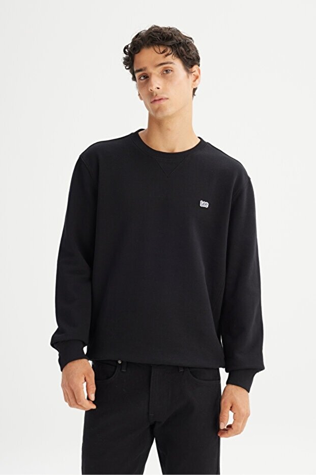 Men's Sweat L82Iry100 Black