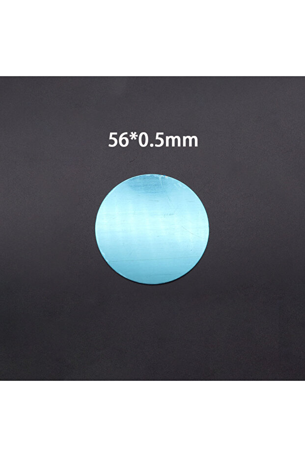 56x0.5mm 10Pcs Metal Plate Disk Iron Sheet For Magnet Mobile Phone Holder For Magnetic Car Phone Sta