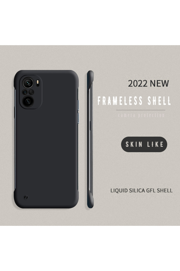 Poco F3 Black Designer Slim Thin Matte Phone Cover Case For XIAOMI Mi 13 13T 12 12T 11 11T 10 10T Li