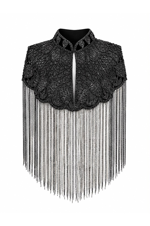 Heart Pattern Stone Detailed Premium Cape