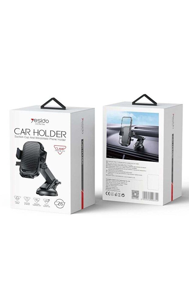 C267 Car Dashboard Spring Clip Phone Holder