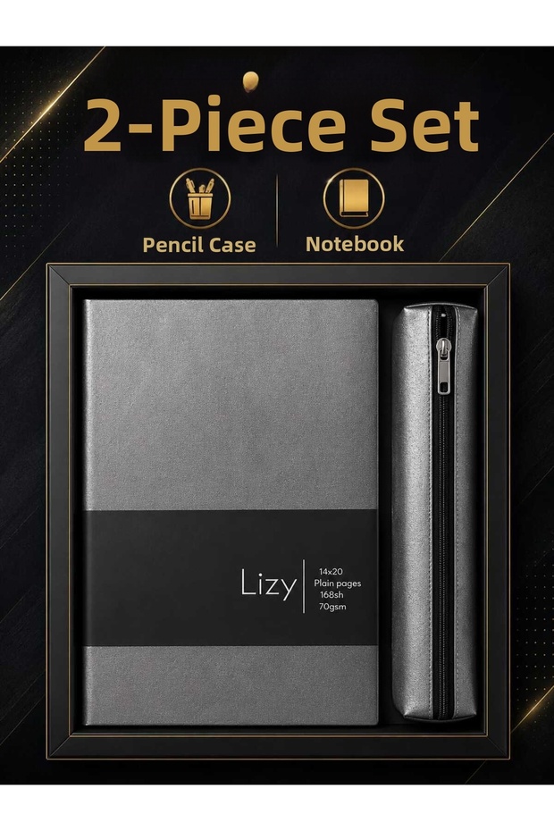 Boxed Set Notebook + Pencil Case - 1