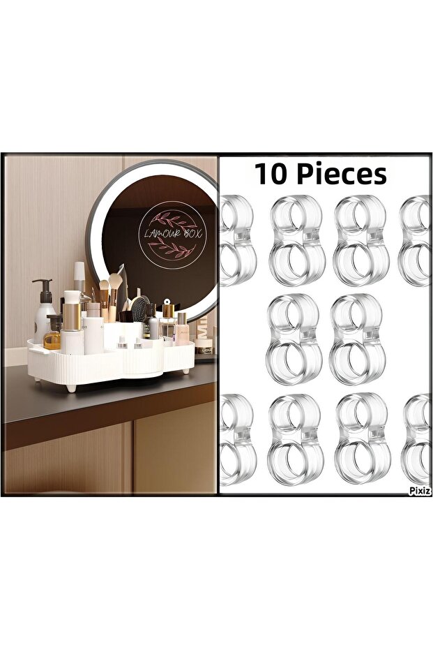 1 Makeup Organizer and 10 Door Stops
