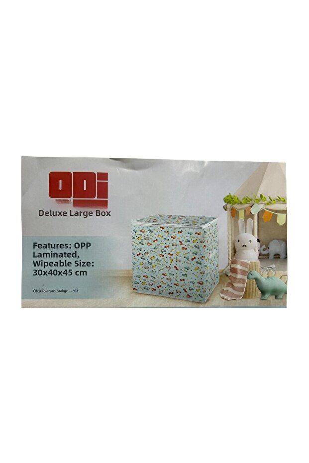 Deluxe Large Storage Bag with Car Pattern
