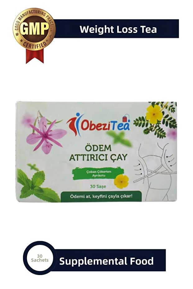 Obezitea Tea 30 Sachets | Herbal Tea Containing Forty Lockets, Sheep's Wool, Ayrıkotu, and Yakıotu