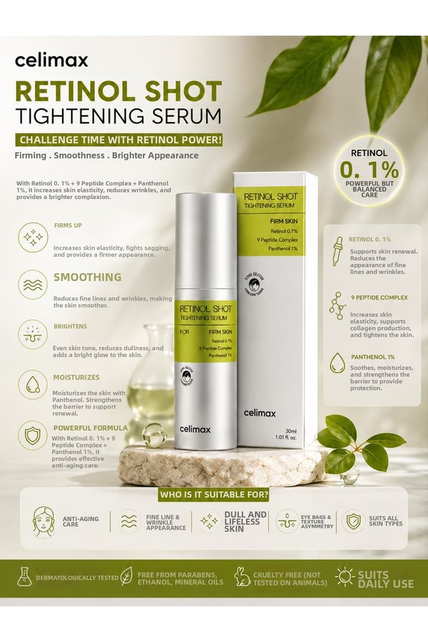 Serum to Increase Skin Elasticity to Prevent the Appearance of Wrinkles and Fine Lines 30ml