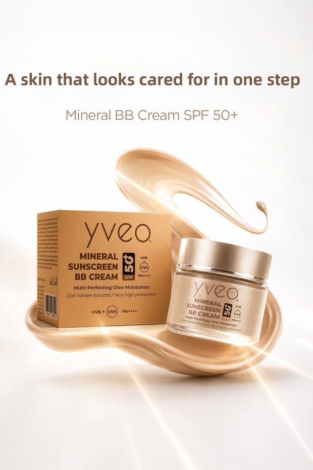 Mineral Sunscreen Bb Cream - Spf 50+ Very High Protection Sunscreen