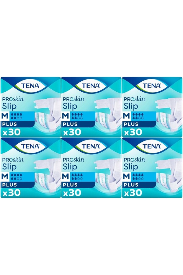 Proskin Slip Plus Adult Diaper with Waist Band m - Medium - Medium 180 Pieces
