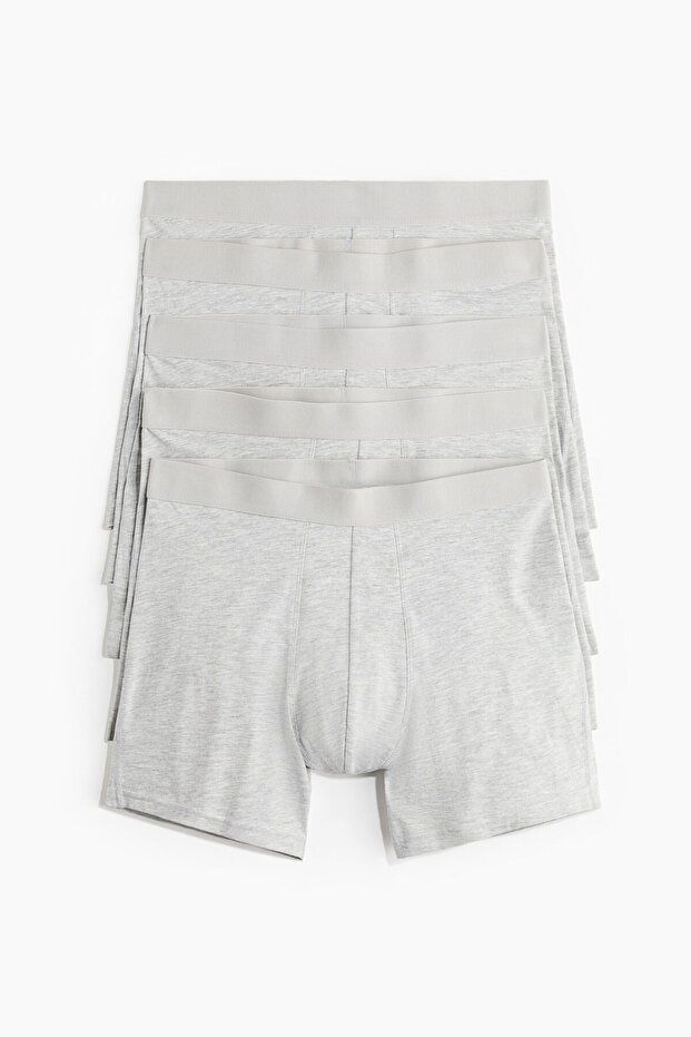 5'li Normal Paça Boxer Şort Lycra®