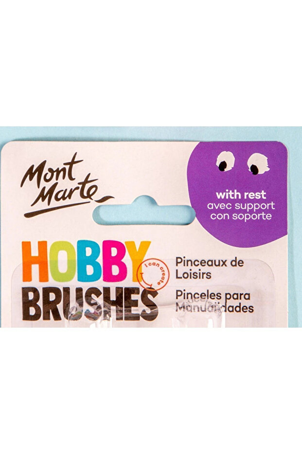 Hobby Brushes 2-Pack - 4