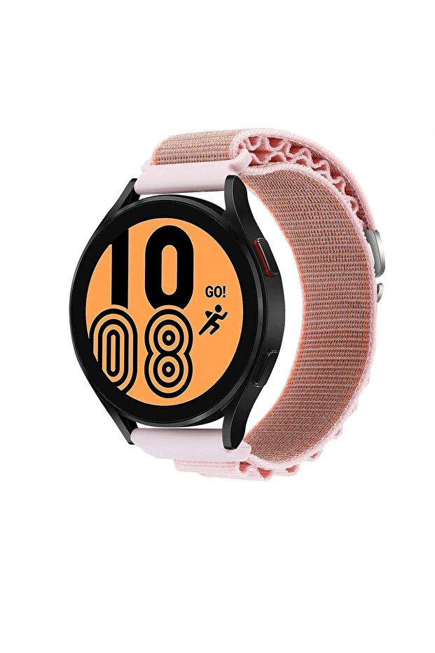 ® Watch 22mm Kr410 Fabric Strap - Pink