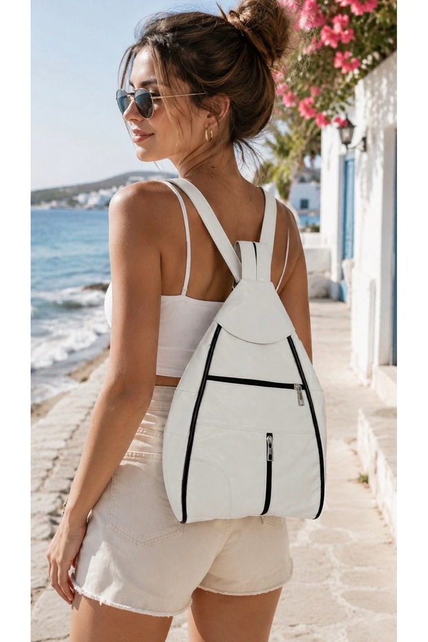 Genuine Leather Backpack
