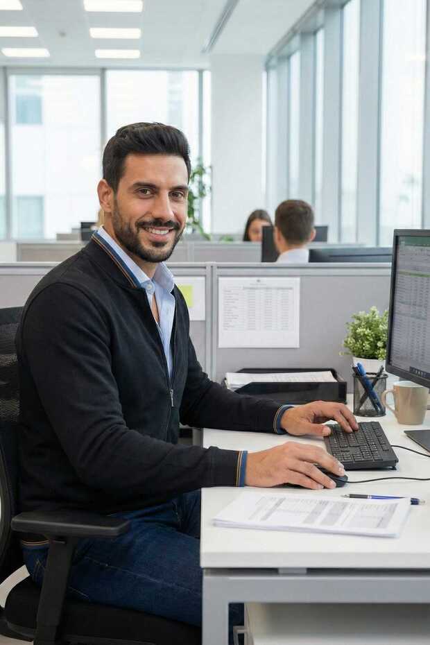 سويت شيرت آندي تام بسحاب كامل باللون الأسود