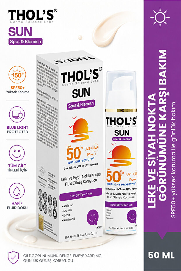 Tb16 Spf50+ Anti-Blemish Skin Tone Equalizer Anti-Blackhead Sunscreen - 50 ml