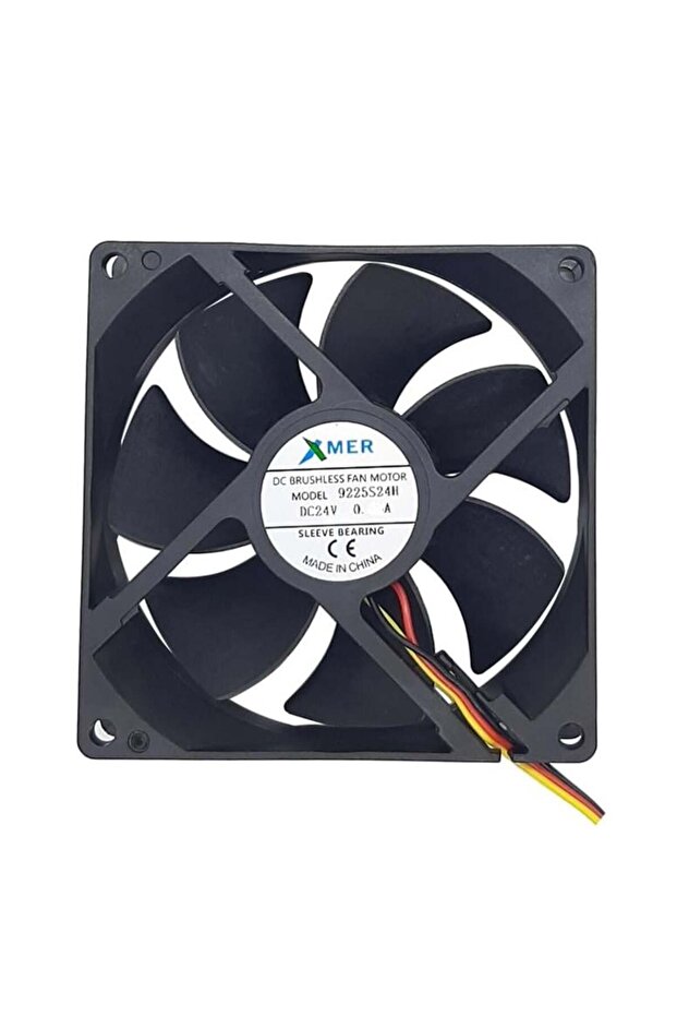 92x92x25mm 24V 0.29A 3P Fan