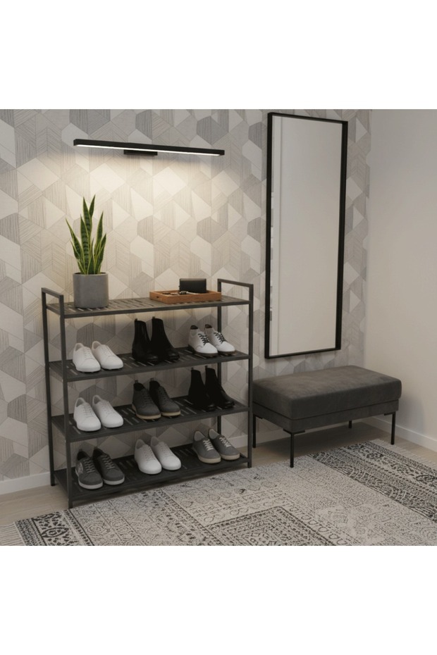 4-shelf shoe cabinet
