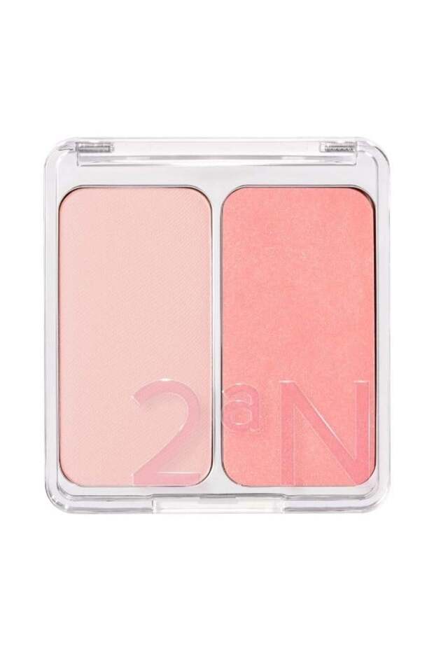 Dual Cheek | Dual Powder Blush for a Natural and Vibrant Look | 11 Juicy Peach