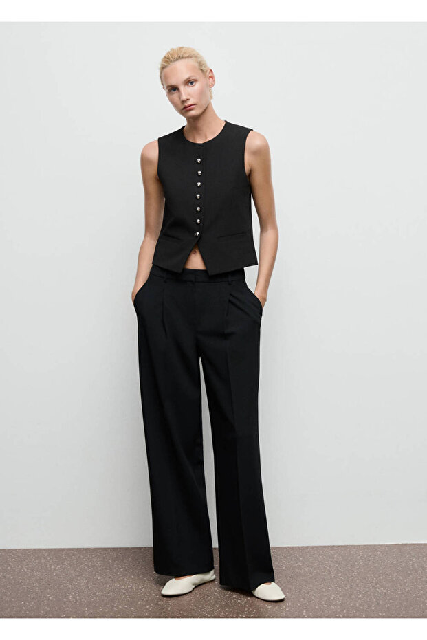 Buttoned suit vest - 2