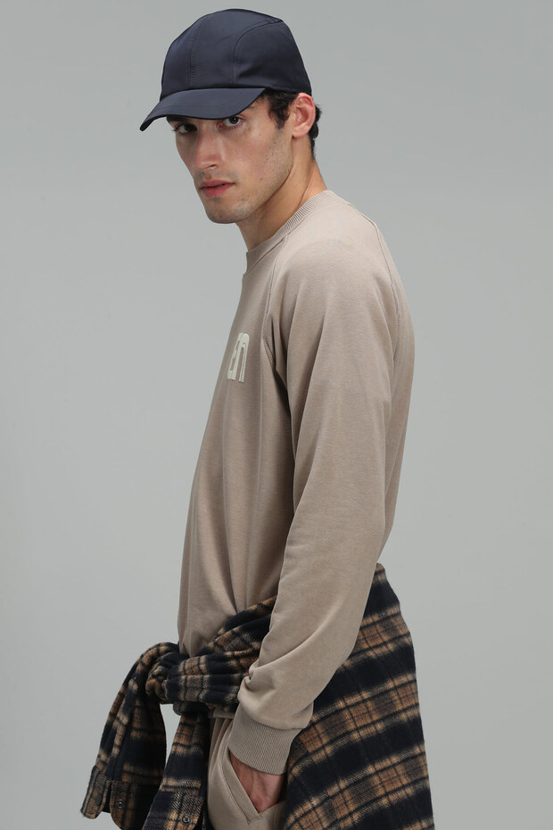 Owen Erkek Sweatshirt Bej - 3