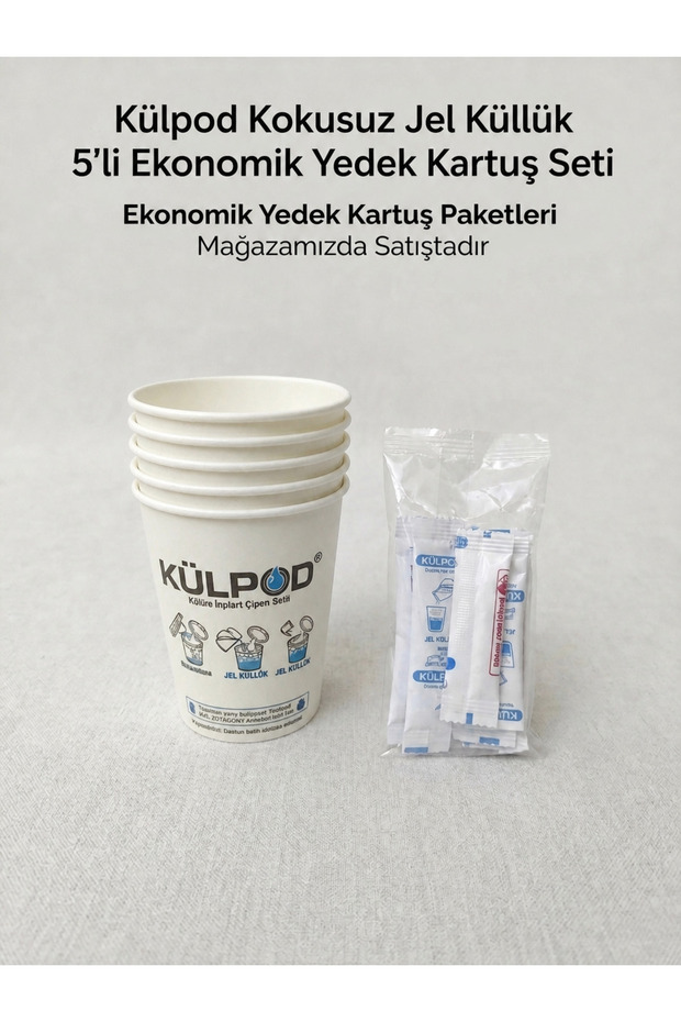 5’li Yedek Jelli Kartuş