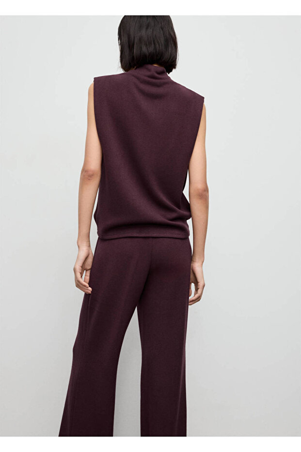 Drape Collar Blouse - 4