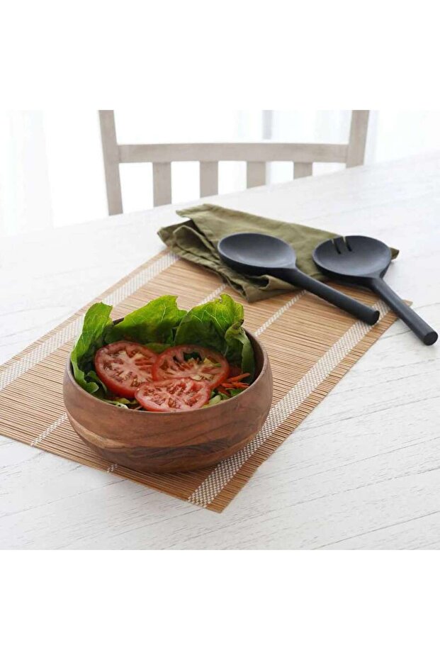 Rabaha Acacia Serving Bowl Dia21.5x9.5cm - Natural