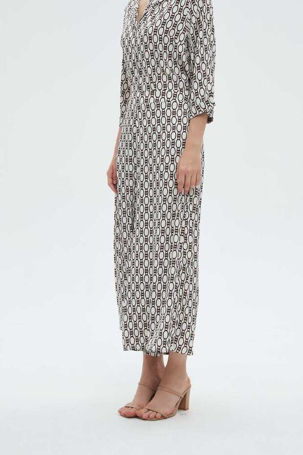 Printed Three-Quarter Pants