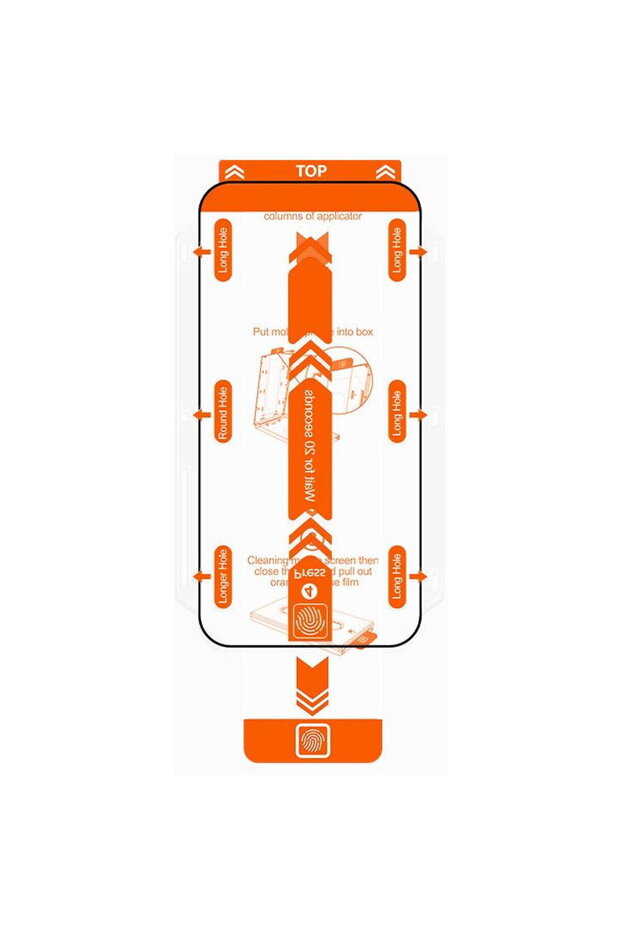 Screen Guard iPhone 11 / XR with easy applicator 2 pack - 5
