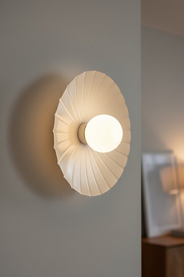Mirvu White Metal Sconce Kitchen Indoor Living Room Cafe Office Patisserie Modern Decorative Sconces