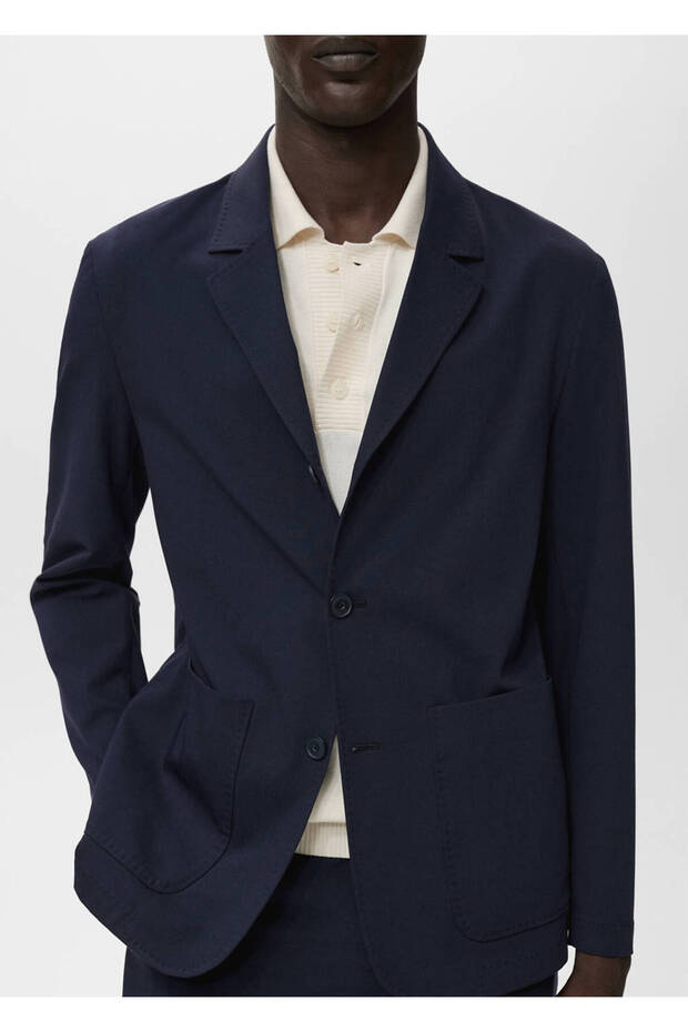 Cepli slim fit blazer ceket - 8