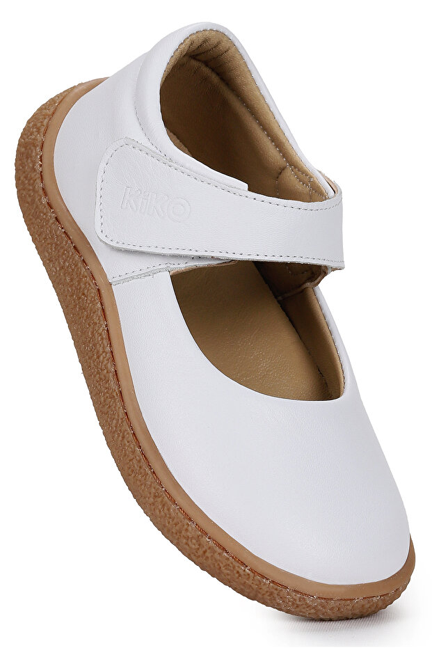 Lida 100% Leather Daily Girls Ballet Flats
