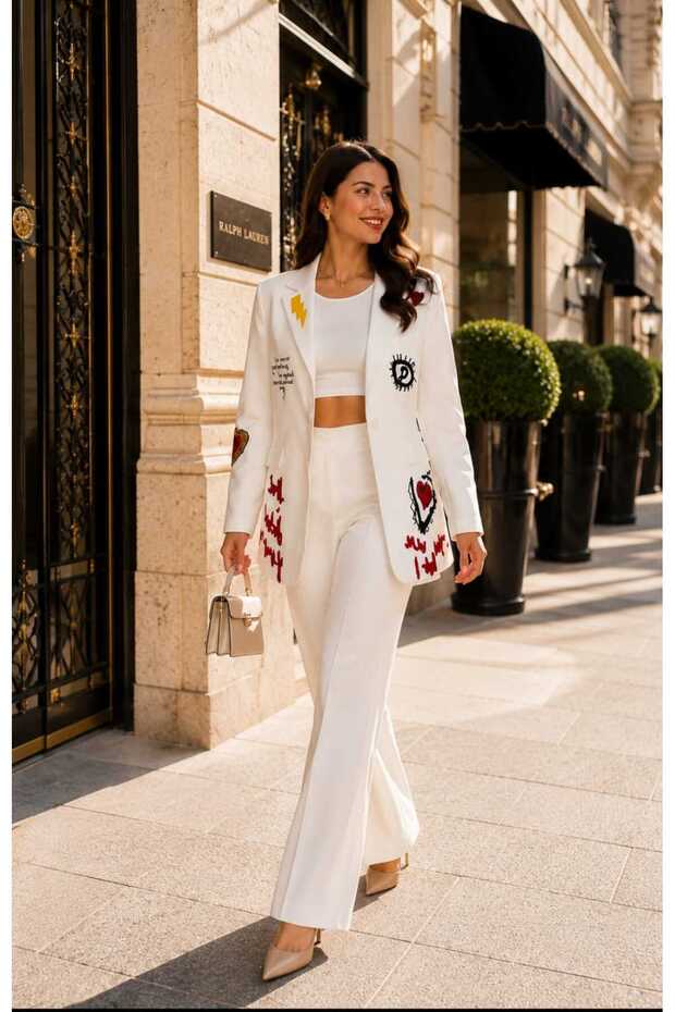 Blazer ceket - 4