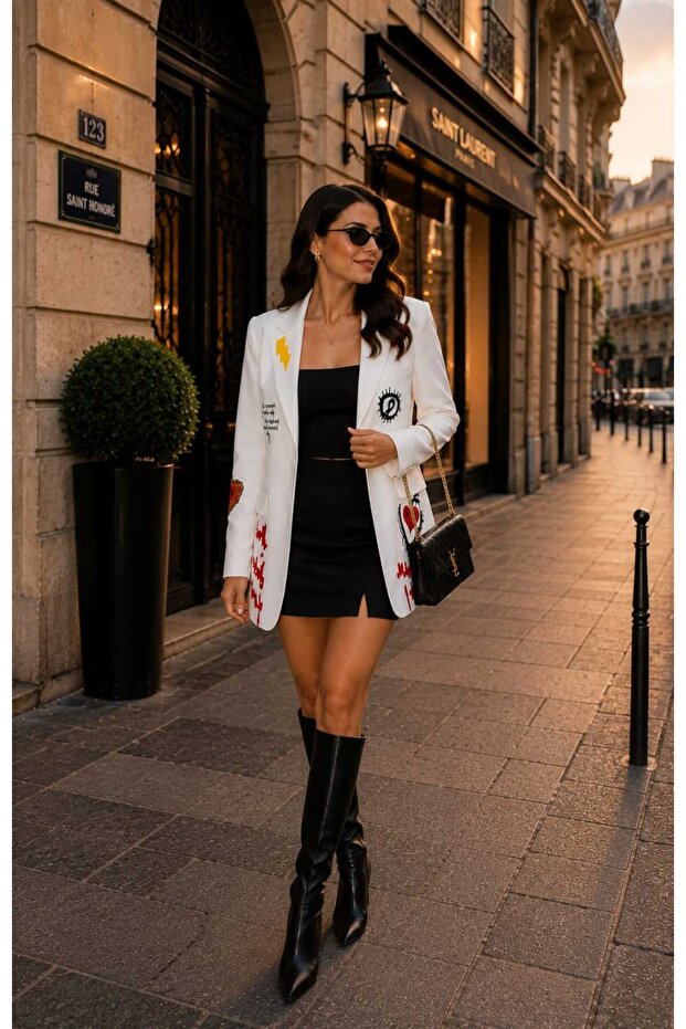Blazer ceket - 5