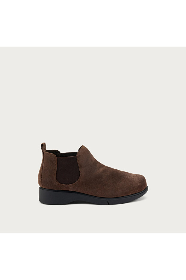 Women's / Girls' Boots 53A1 Velour Chocolat