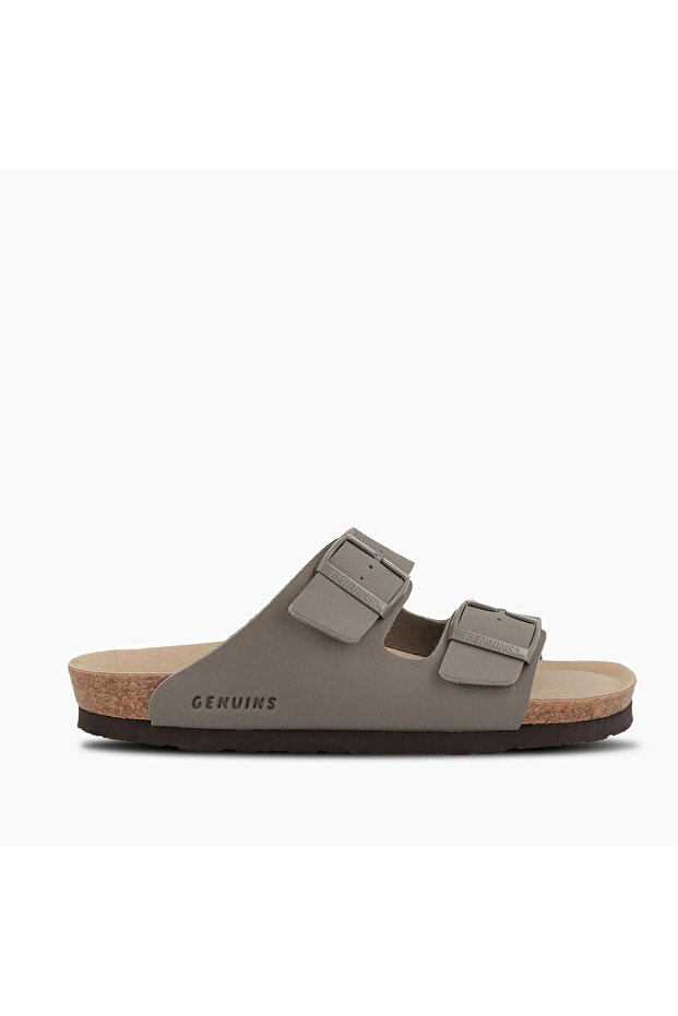Men's Slipper HAWAII G104361 Genuine Vegan Stone