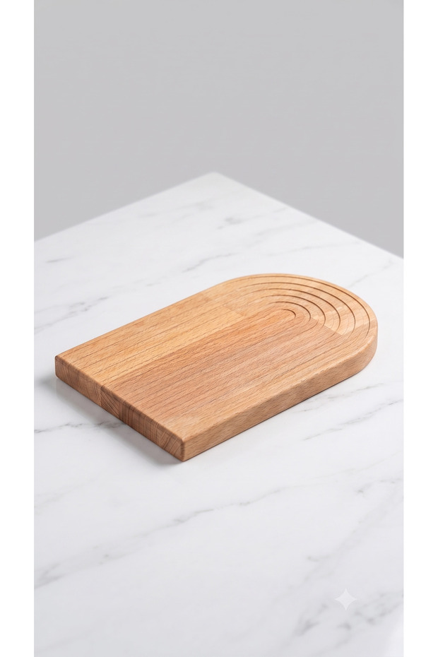 -Wooden Natural Beech Wood Presentation Board